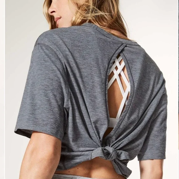 Lululemon Athletica | Intended Short Sleeve, Grey Color, Size 12 - EUC - Picture 1 of 6